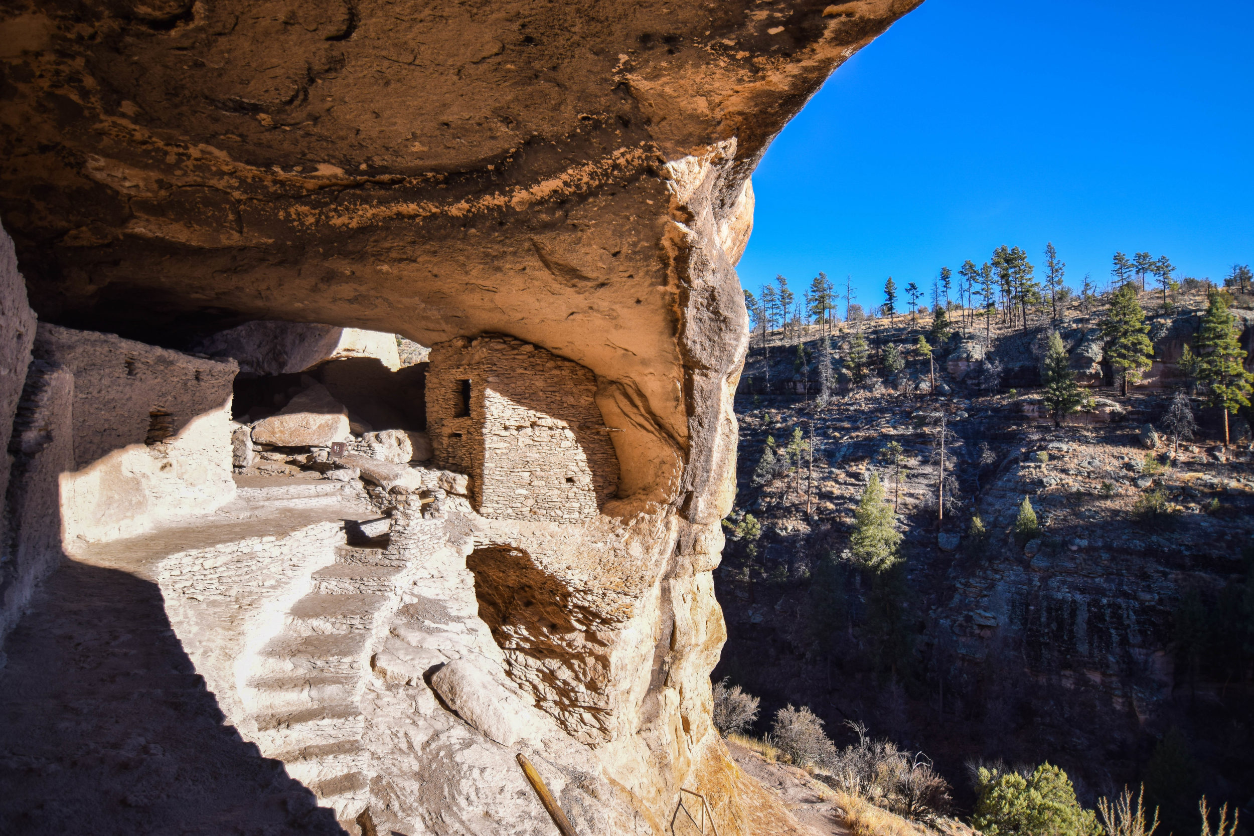 Cliff Dwellings In New Mexico